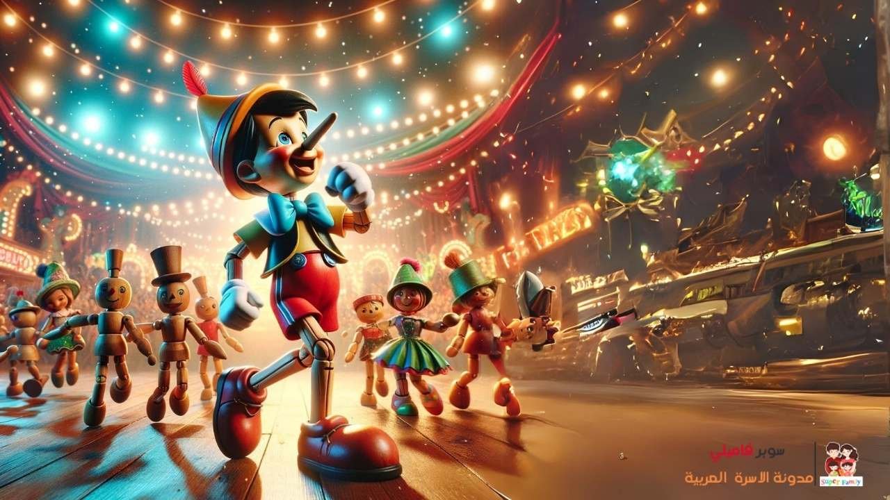 Pinocchio: The Puppet That Became a Child - A Short Illustrated Story for Children