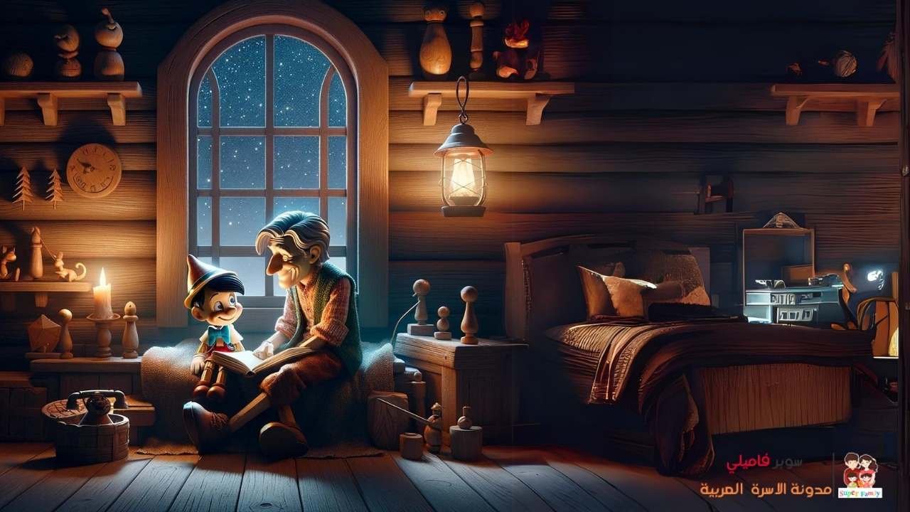 Pinocchio: The Puppet That Became a Child - A Short Illustrated Story for Children