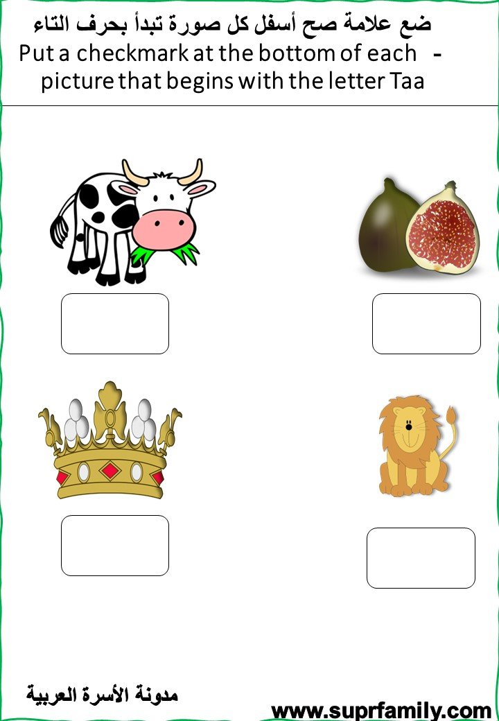 Download interactive worksheets for the letter Taa for kindergarten: free PDF, ready to print