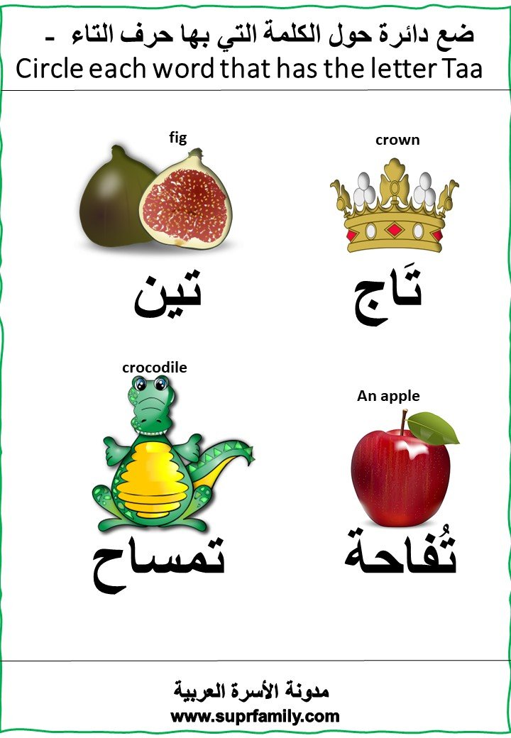 Download interactive worksheets for the letter Taa for kindergarten: free PDF, ready to print