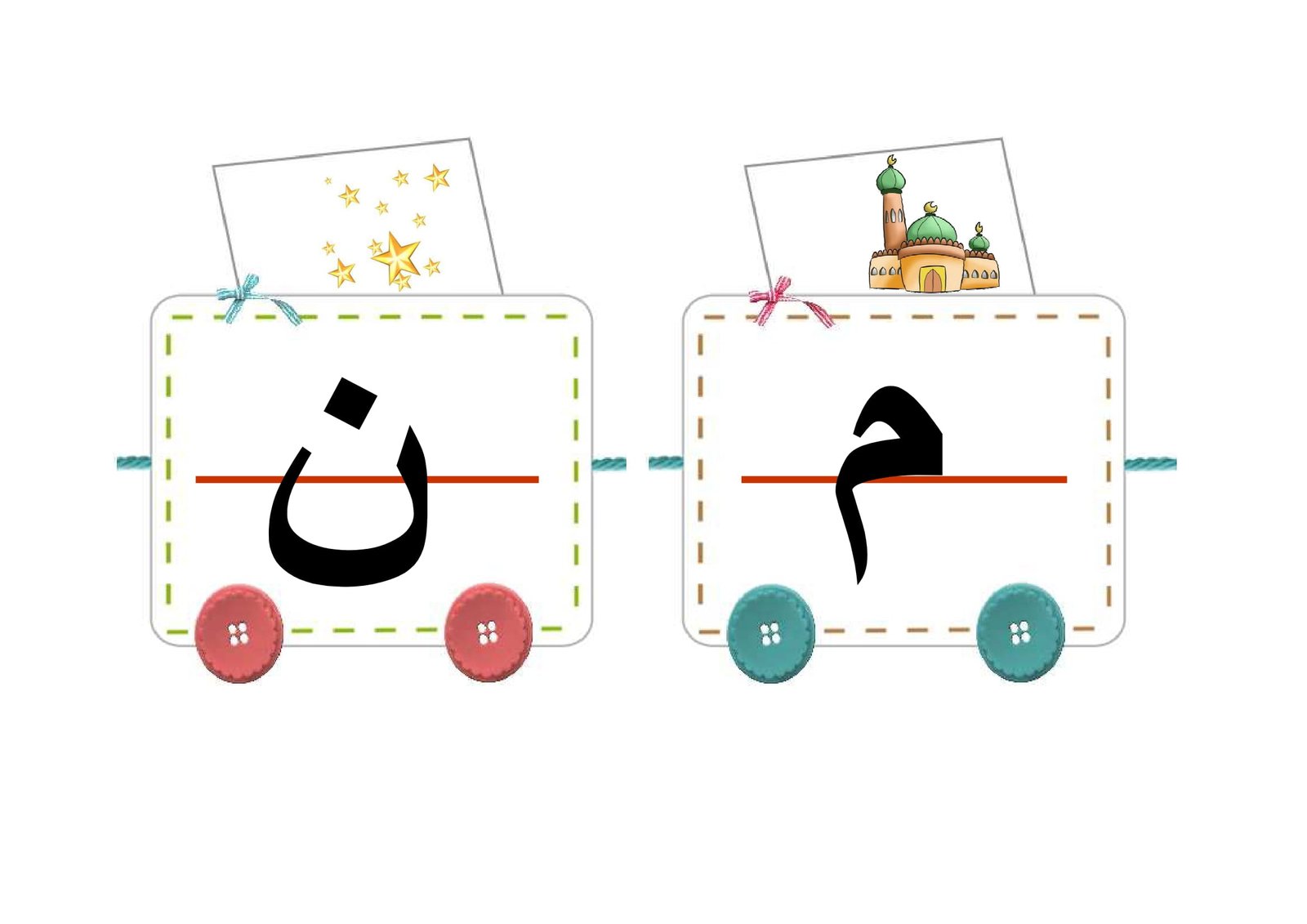 Arabic Alphabet Train PDF