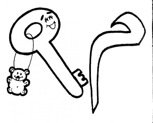 Arabic Alphabet Coloring Pages