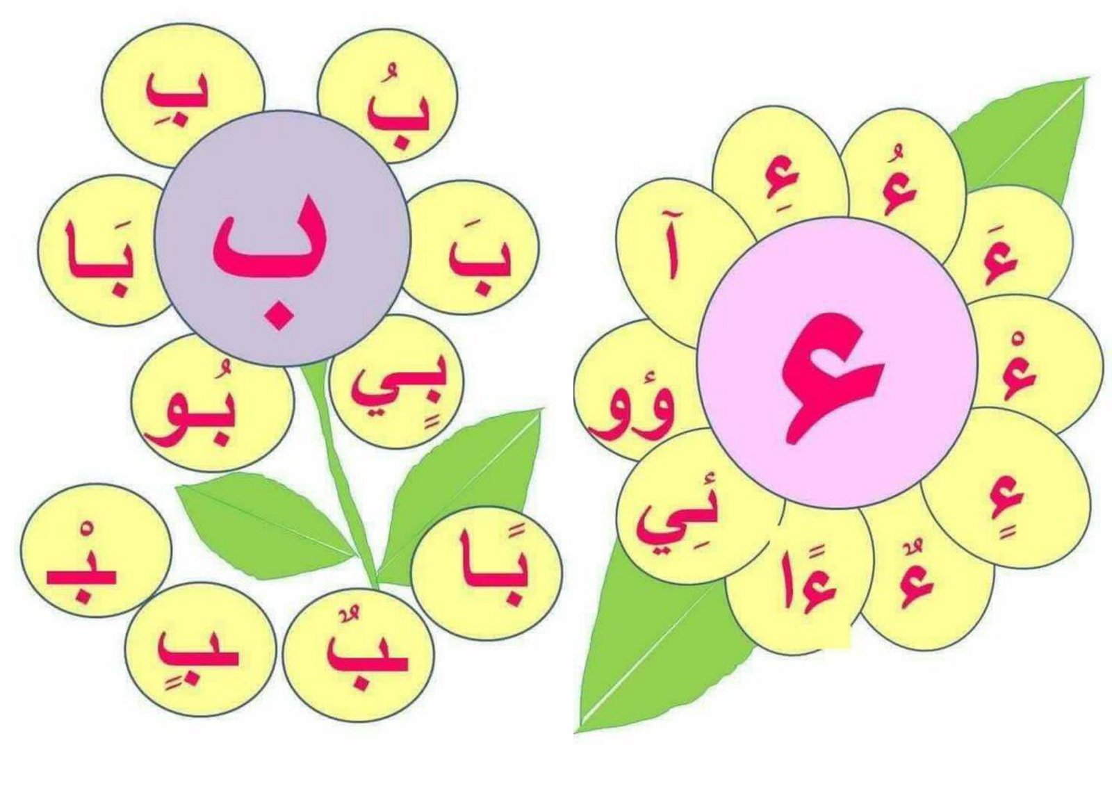 Printable Arabic Alphabet Flashcards
