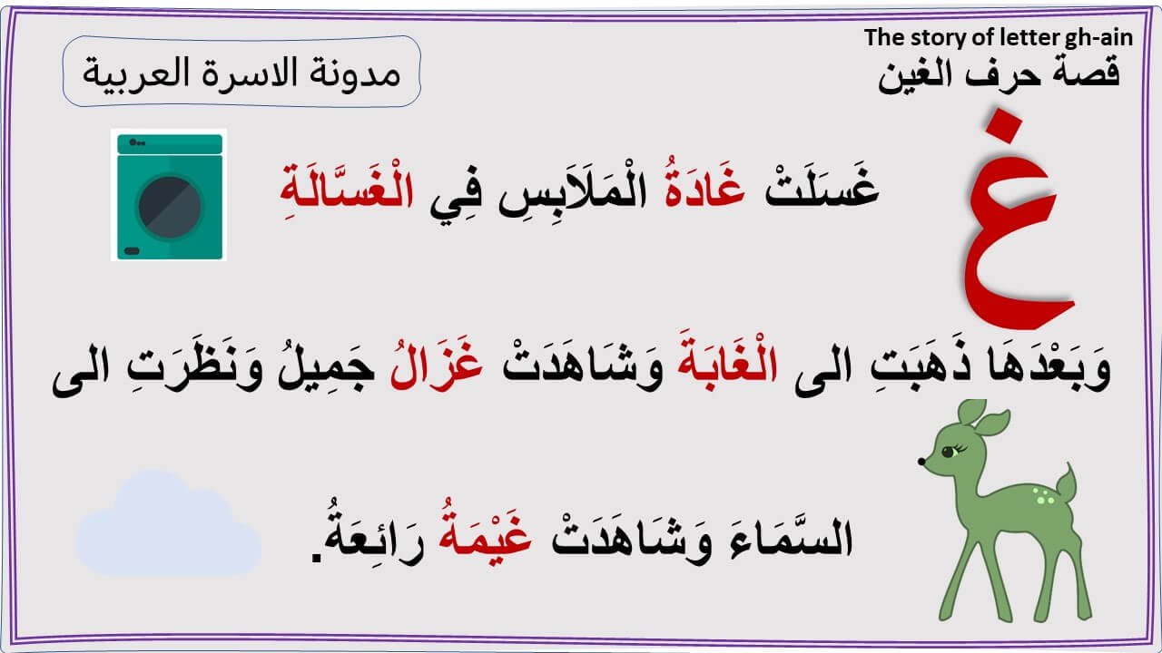 Letter Ghain Words