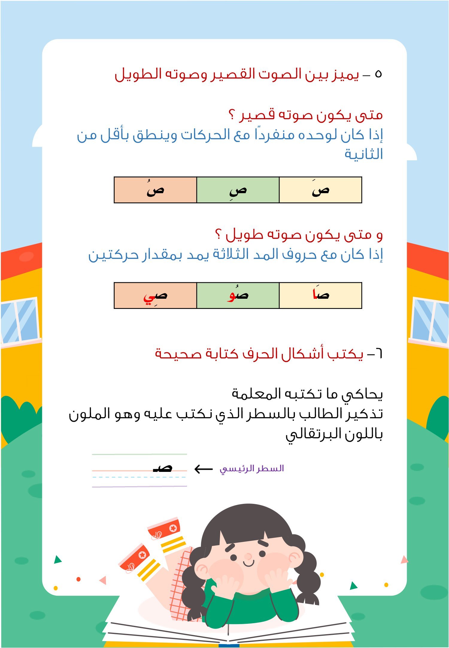 Letter Saad Lesson 7 Highlights worksheet