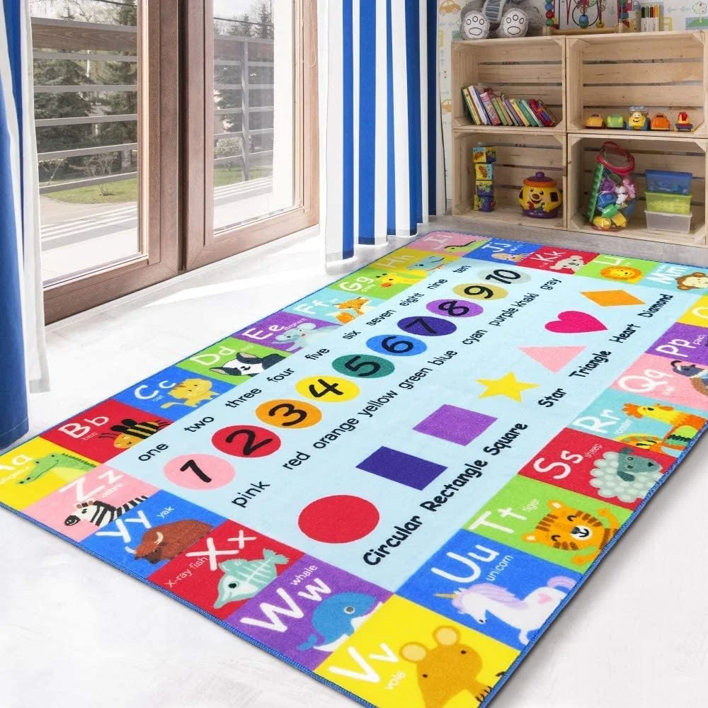 Letters and Numbers Play Rug