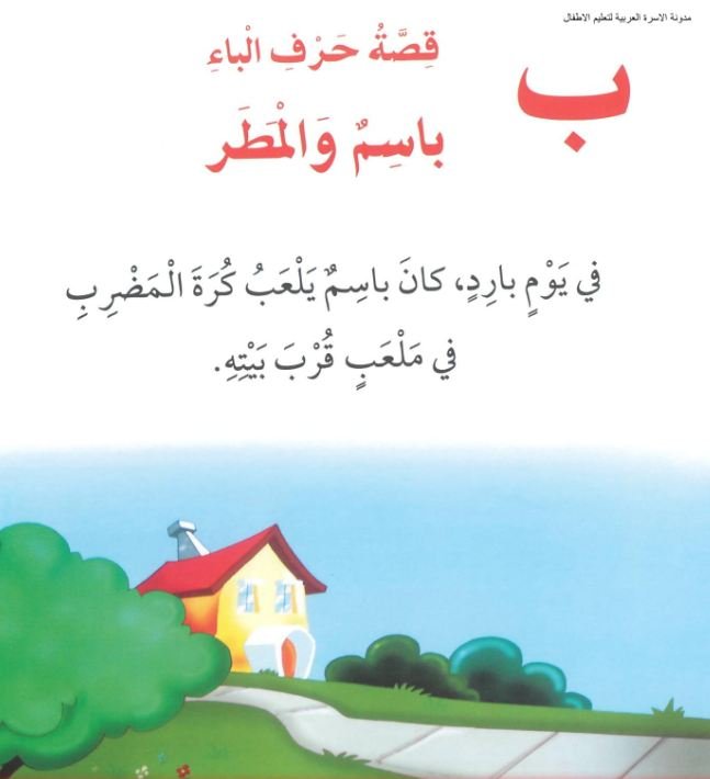 Arabic Alphabet Stories for Kids with Diacritics