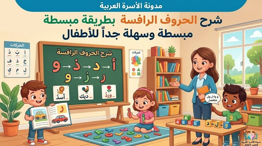 Arabic Non-Connecting Letters for Kids