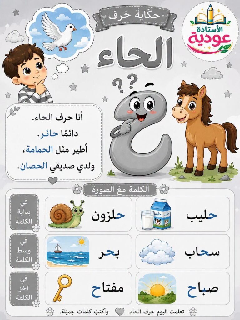 Arabic letters for kids PDF